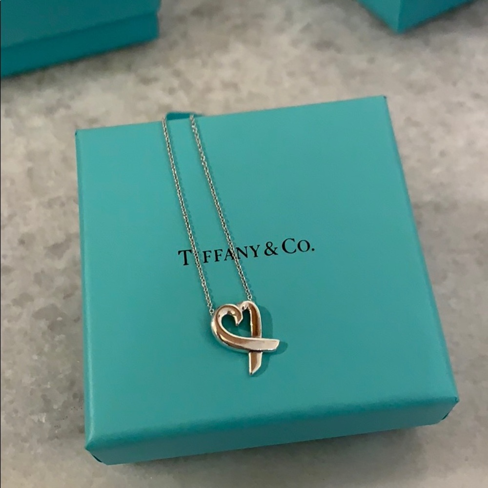 Tiffany & Co. Loving Heart Pendant Necklace